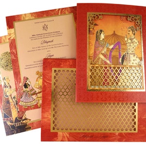 Lote de tarjetas de invitación de boda cortadas con láser, sobres, invitaciones para fiestas de cumpleaños, invitaciones para fiestas de compromiso para novios y novias
