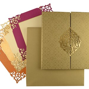biglietti d'invito per feste con taglio laser a taglio laser, biglietti floreali personalizzati, buste interne vuote, set romantico