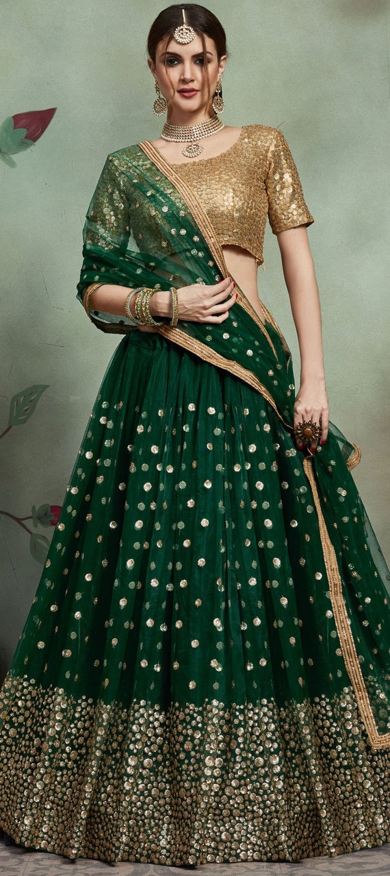 Indian mehndi lehenga cheap
