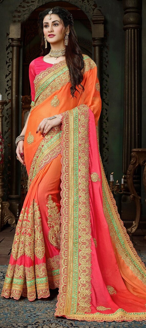 Wedding top plain sarees
