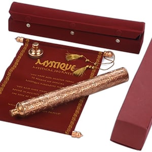 Schriftrolle Hochzeitskartenrollen Boxed Karten Geburtstag Party Menü Babyparty Jahrestag Einladungen Elegante Einladungen Rolleneinladungen
