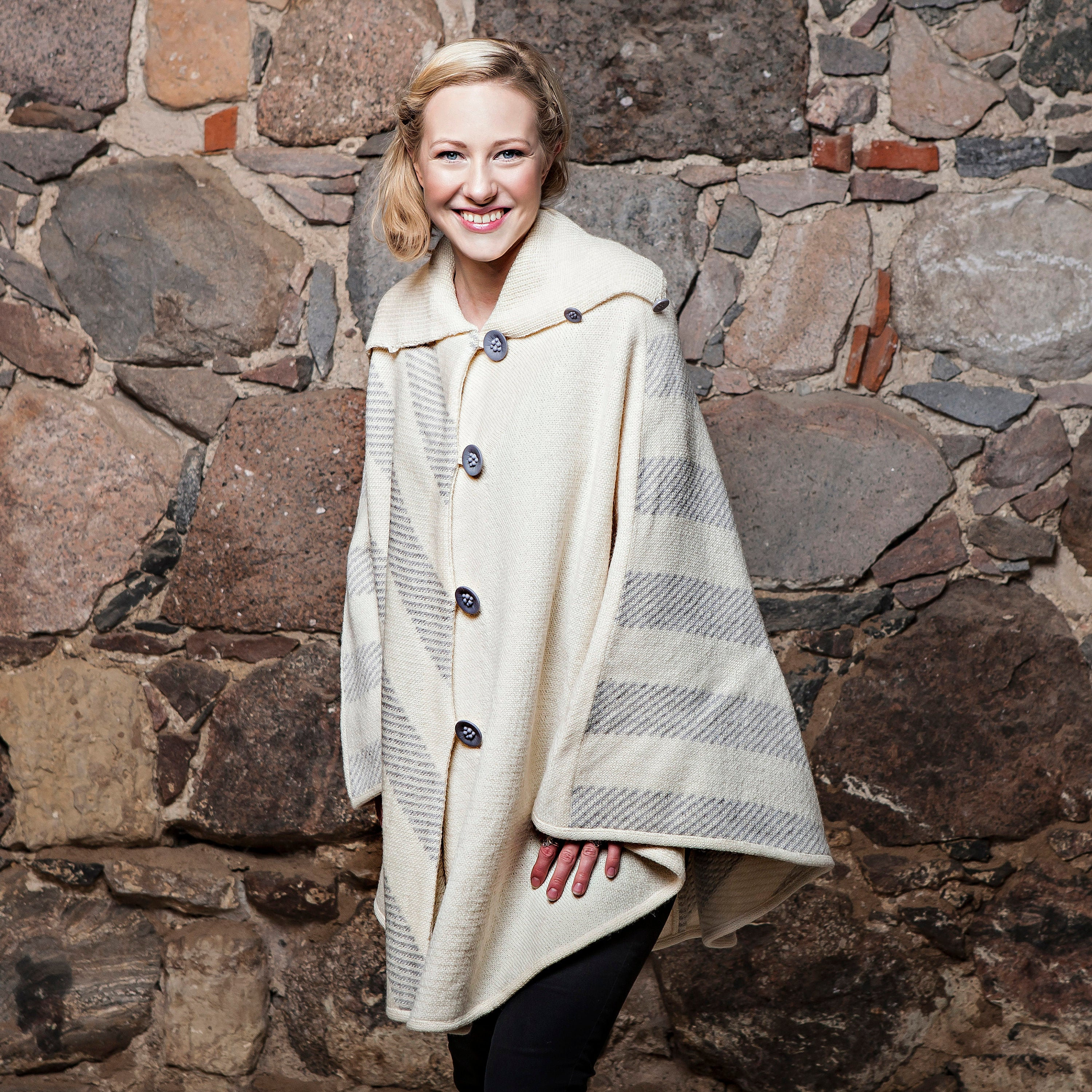 Winter Cape for Women/ Handmade/ Warm Coat/ 100 Natural Sheep Etsy UK