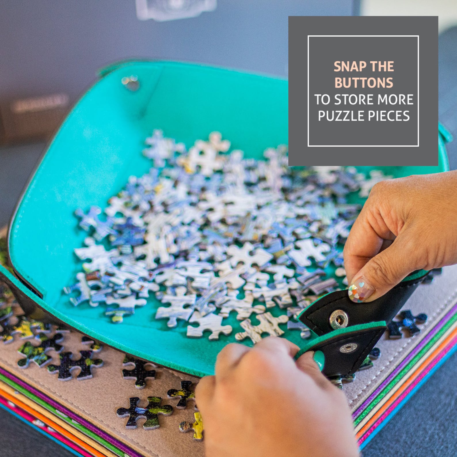 Jigsaw Puzzle Sorting Trays 8 Pieces Stackable Large Surface Etsy UK