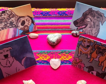 The "LIFE'S A BEACH" Mexican Dog Lovers Greeting Card Collection