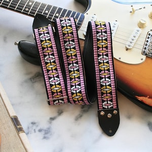 Vintage 60s &#39;Ufo&#39; Hippie Guitar - Camera - Bag Strap