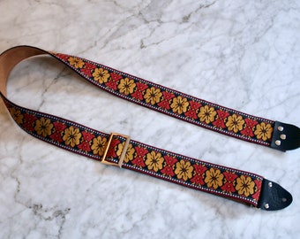 Vintage 70s 'haze' Hippie Guitar - Camera - Bag Strap - Etsy