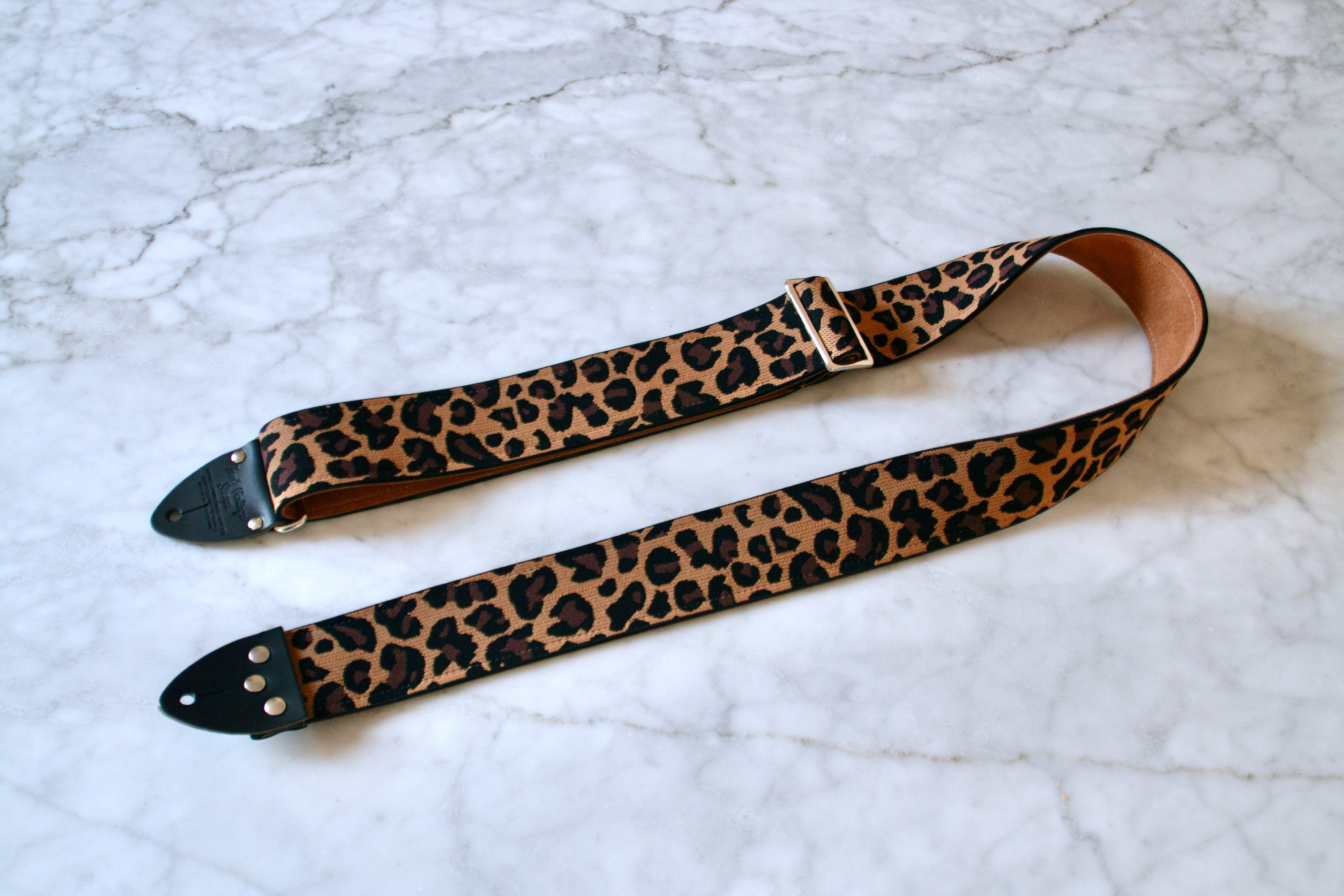 Vintage 70s 'leopard' Hippie Guitar - Camera - Bag Strap - Etsy
