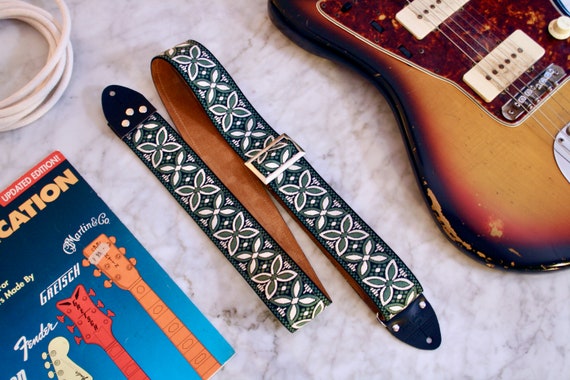 ヴィンテージ 60 年代 フォレスト グリーン 'Beck' ヒッピー ギター