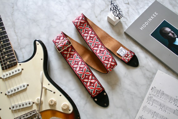 Vintage 60s Coral 'Beck' Hippie Guitar - Camera - Bag Strap