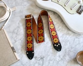 Vintage 70s 'haze' Hippie Guitar - Camera - Bag Strap - Etsy
