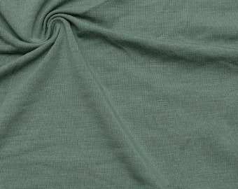 Bambus Stretch Jersey Basic Mint-Grün