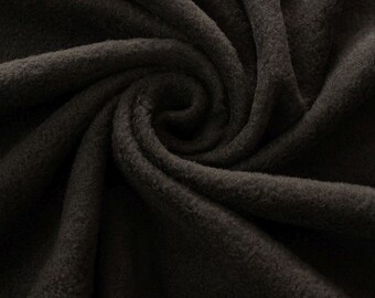 Polar Fleece antipilling Schwarz