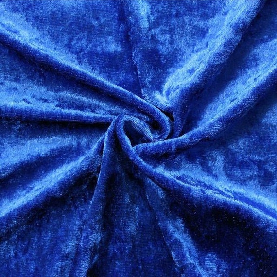 Pannesamt Royal-Blau