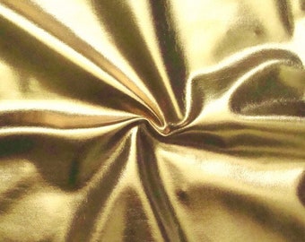 Stretch Folienjersey Gold