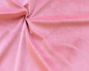 Microfaser Stoff Samt Velvet Touch Rosé