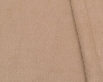 Microfaser Polster- Möbelstoff Suede Beige