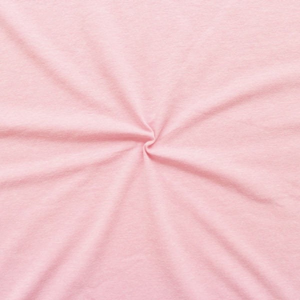 Baumwoll Stretch Jersey Fashion Basic Rosa melange