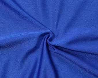 Bi-Stretch Jersey Badeanzug Stoff Royal-Blau