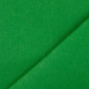 Bastel Filz Grün 4,0 mm stark 45 cm breit