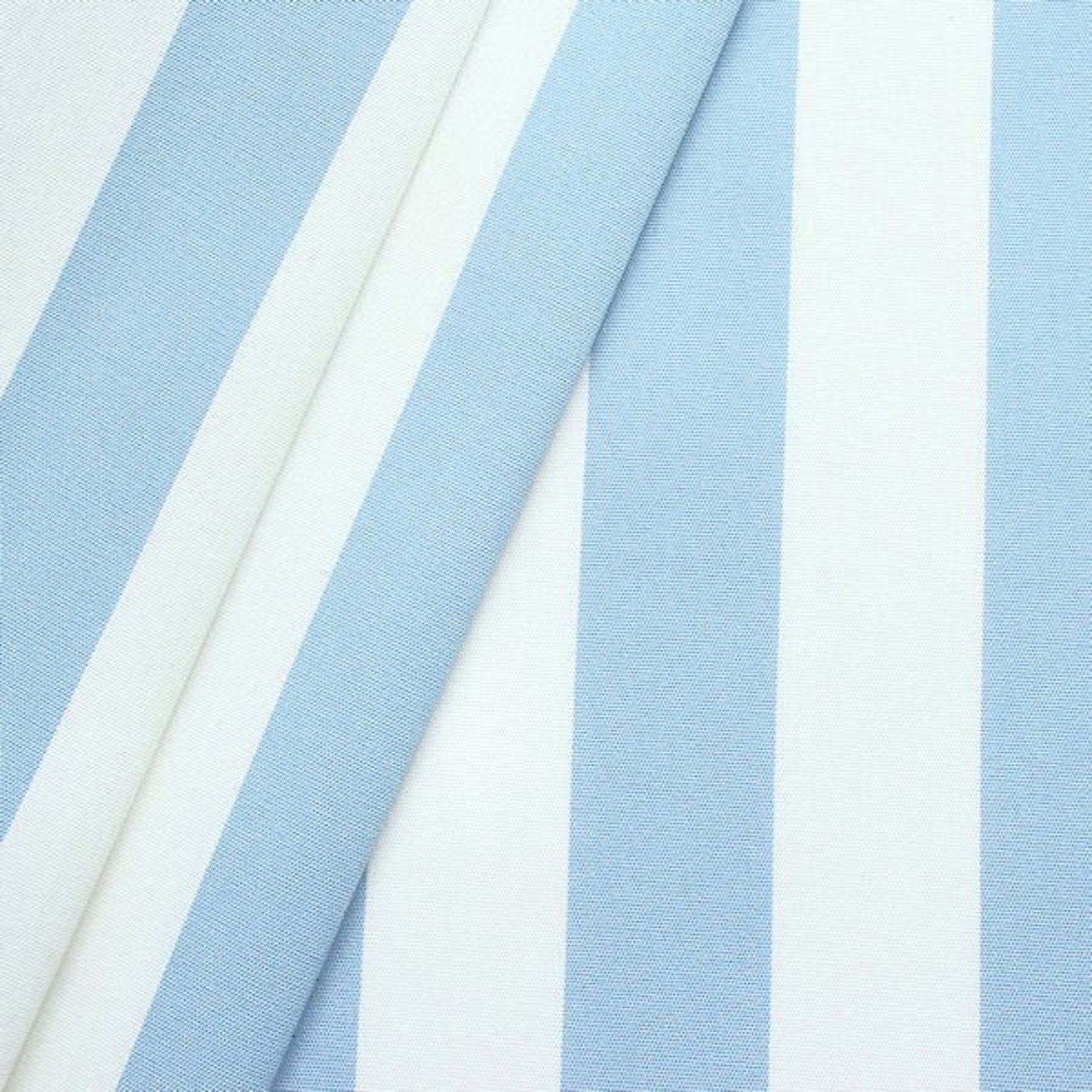 Awnings Outdoor Fabric Stripe LightBlue White Etsy