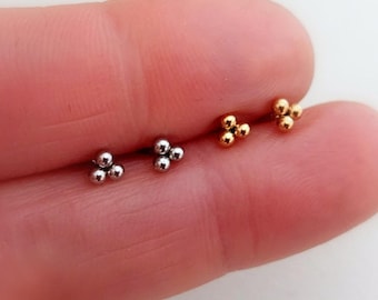 Silber, Gold, Labret, Helix, Tragus, Piercing, Medusa, Conch, Cartilage, Daith, Lippen Piercing, flat back earrings, 1 Stück