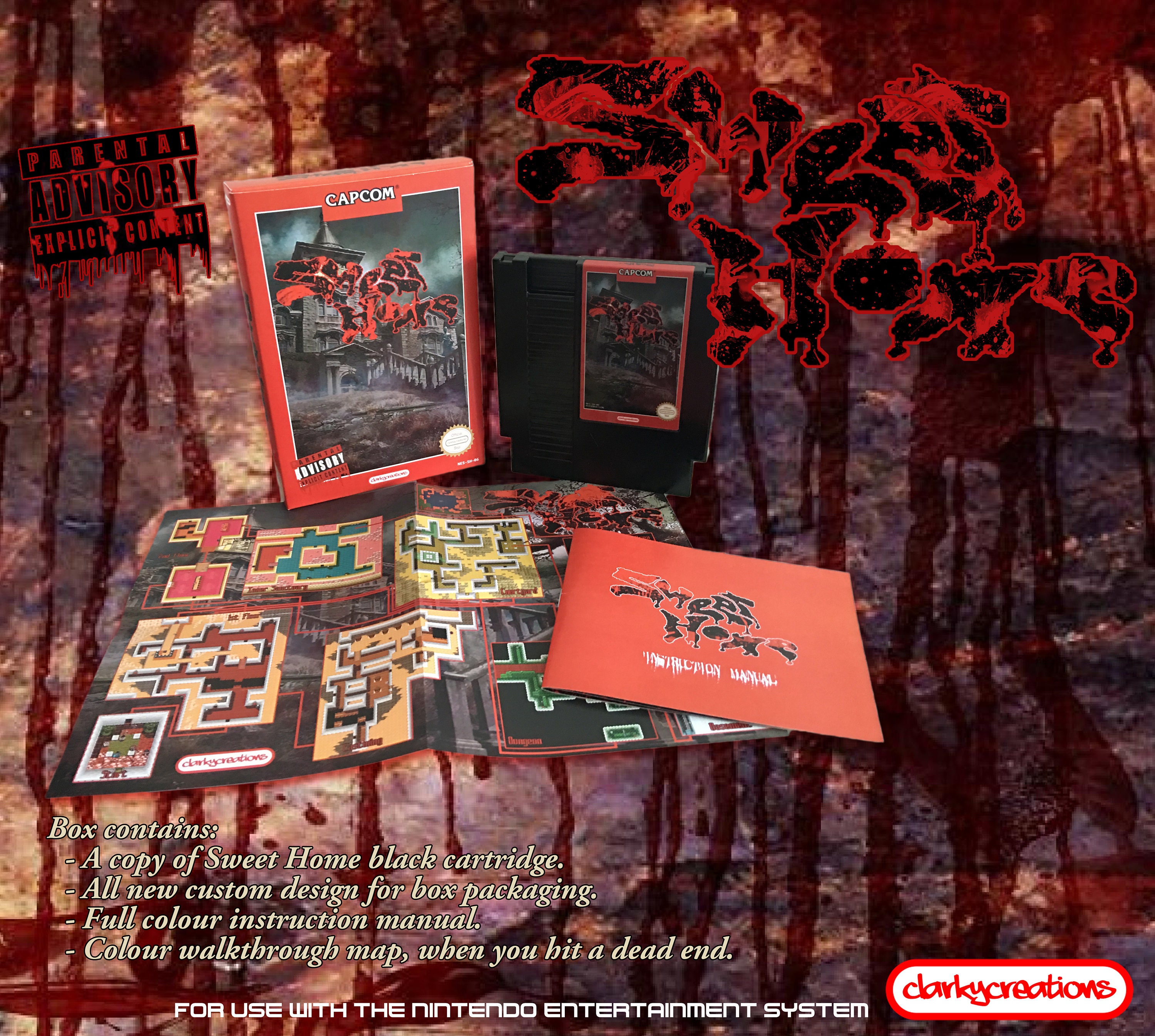 Sweet Home NES Nintendo Etsy