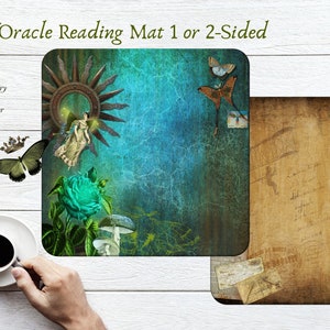 Tarot Spread Cloth, Reading Mat, Altar Mat, Oracle Reading, Grand Tableau Mat, Lenormand Mat