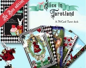 Alice in Tarotland, Tarot Deck, NO BOX, Wonderland Tarot Cards