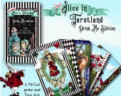 Alice in Tarotland - Drink Me Edition, Pocket Size Tarot Deck
