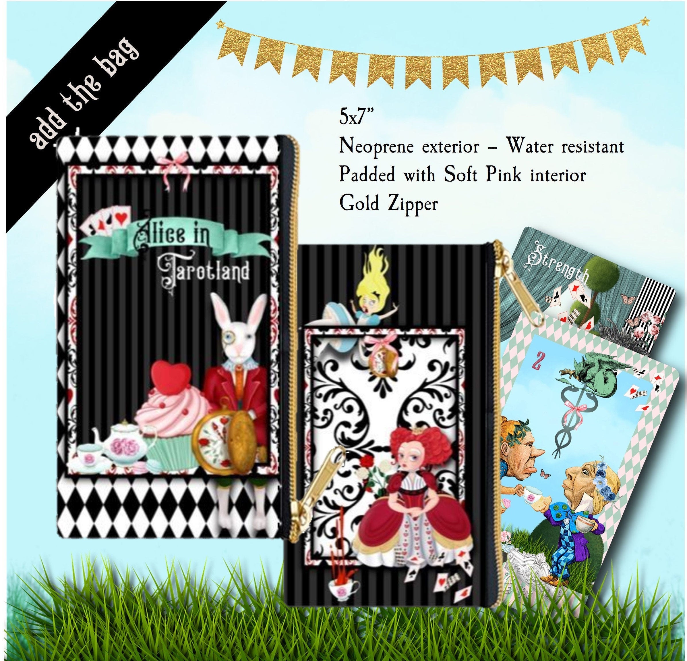 Alice in Tarotland Tarot Deck Wonderland Tarot Cards Oracle | Etsy