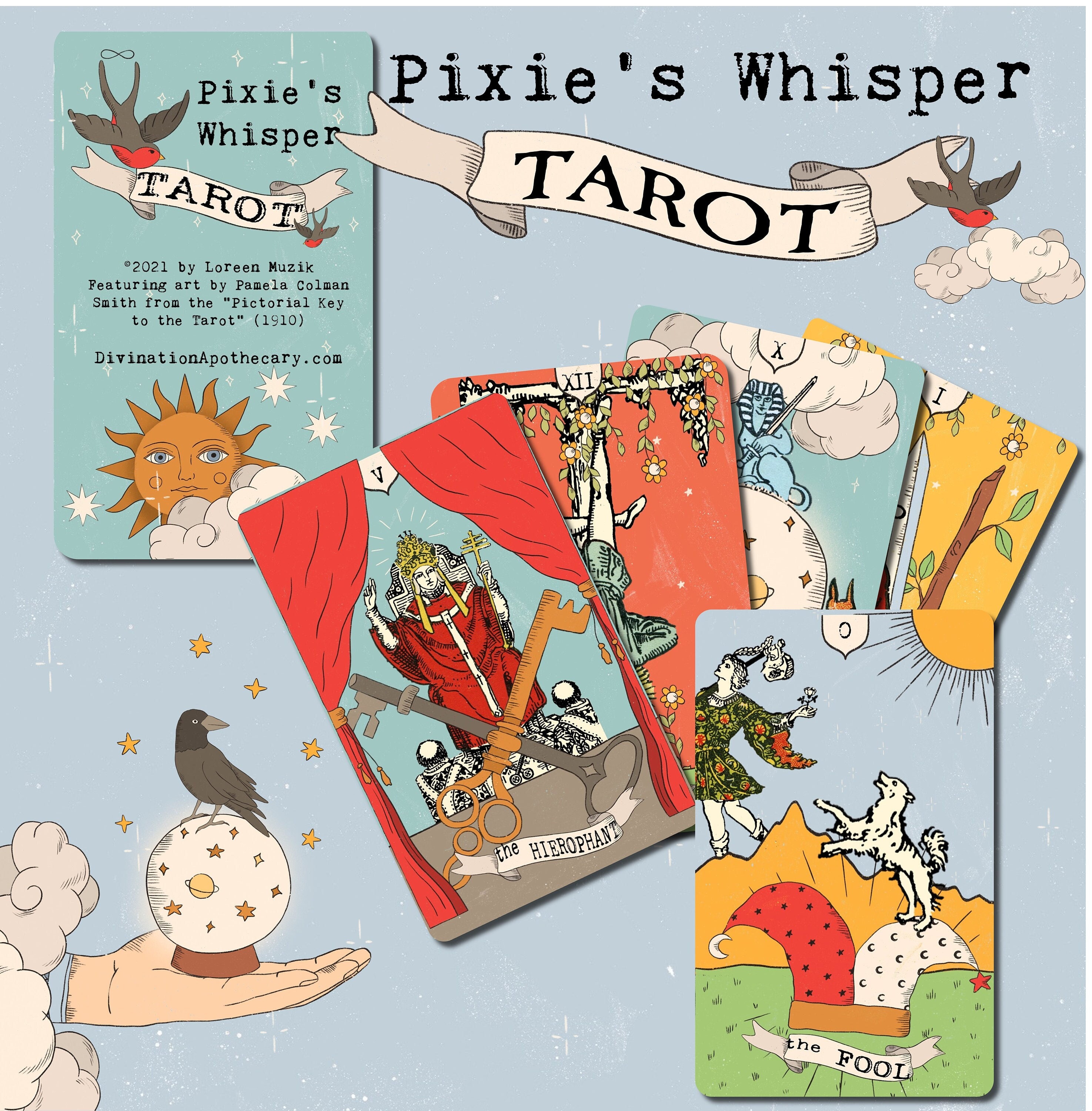 The Gentle Tarot Full-size Guidebook 