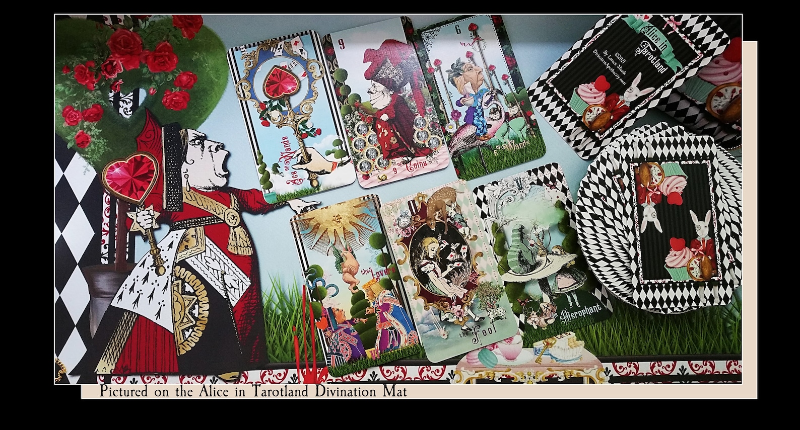 Alice in Tarotland Tarot Deck Wonderland Tarot Cards Oracle - Etsy