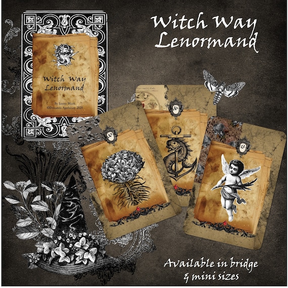 Witch Way Lenormand Deck, Oracle Deck, Lenormand Cards, Oracle Cards -   Norway