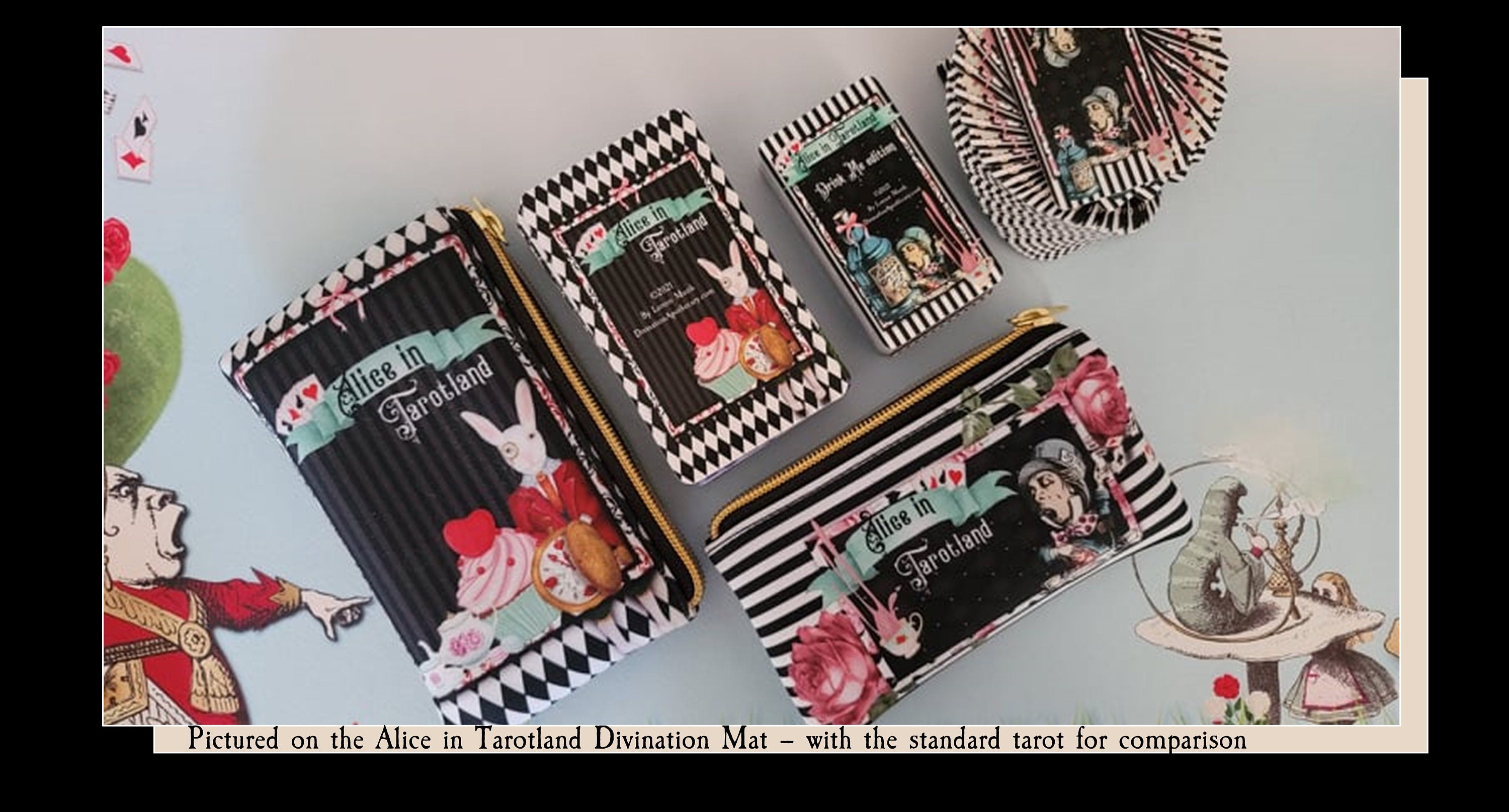 Alice in Wonderland Tarot Deck and Guidebook - The Tarot Garden