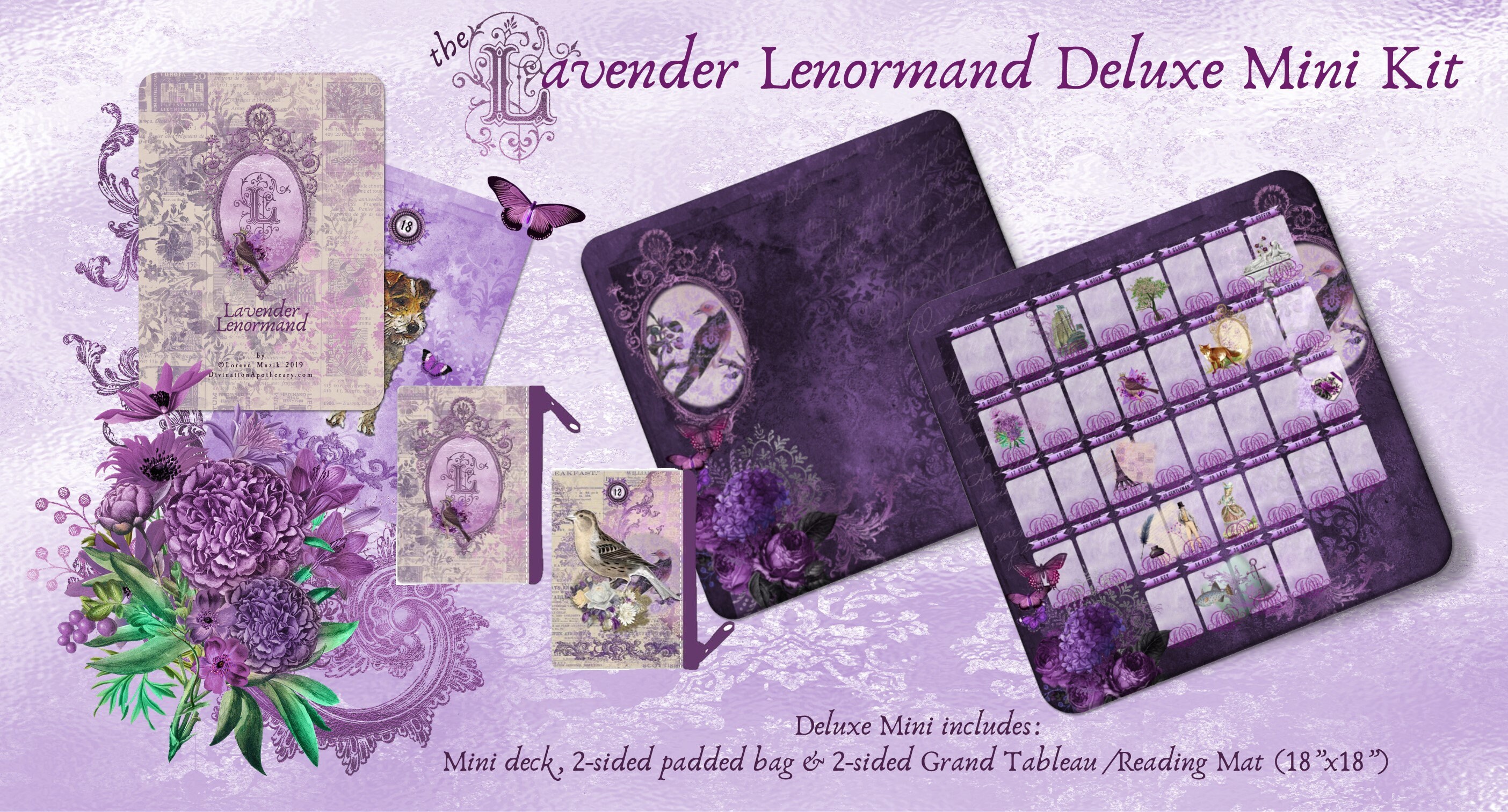 Lavender lenormand - Etsy 日本