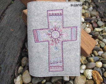 God's praise cover, hymn book cover, felt, cover