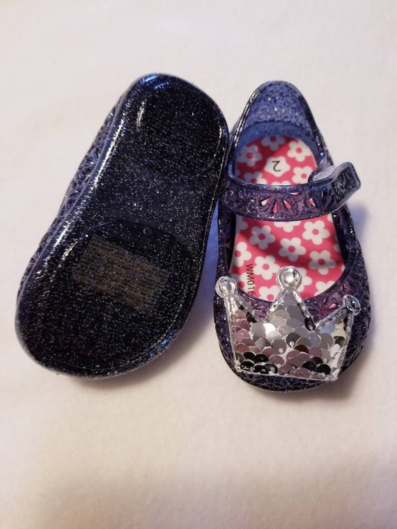 baby jelly shoes size 2