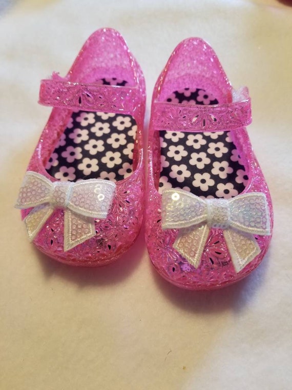 baby jelly shoes size 4