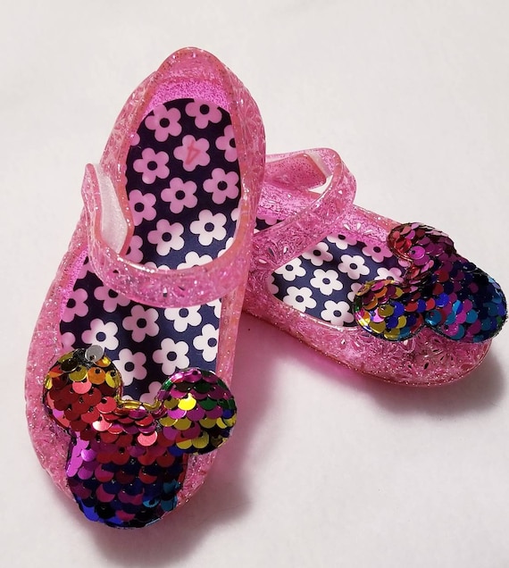 baby jelly shoes size 4
