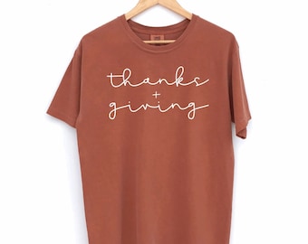 Comfort Colors Thanksgiving Shirt: Grateful Unisex Tee