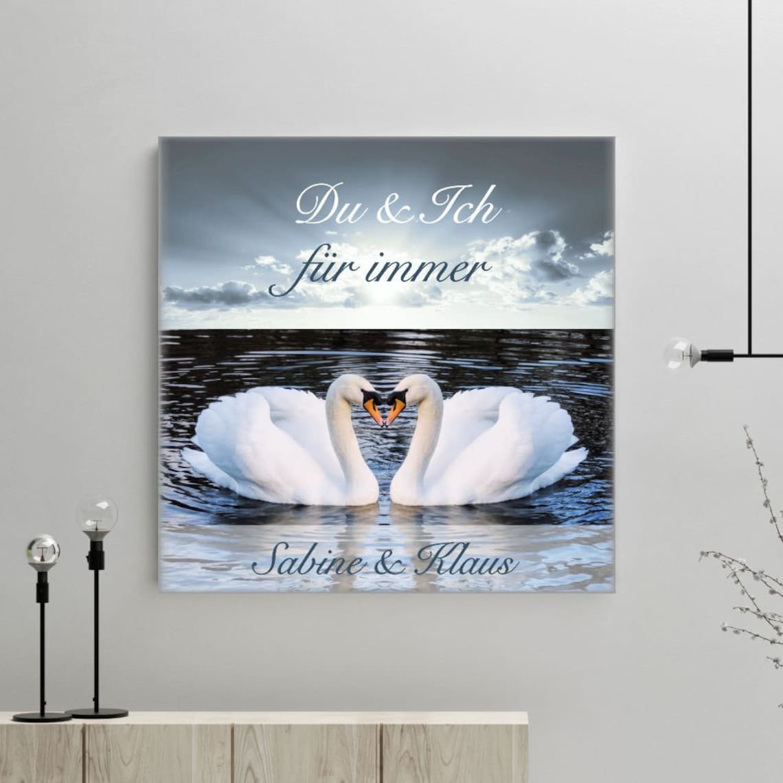 Personalisierte Leinwand zur Hochzeit Personalisiert mit Etsy