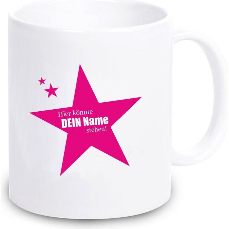 Personalisierte Tasse mit Deinem Name Geschenk Bild 1