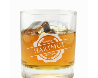 Personalisiertes Whiskyglas 