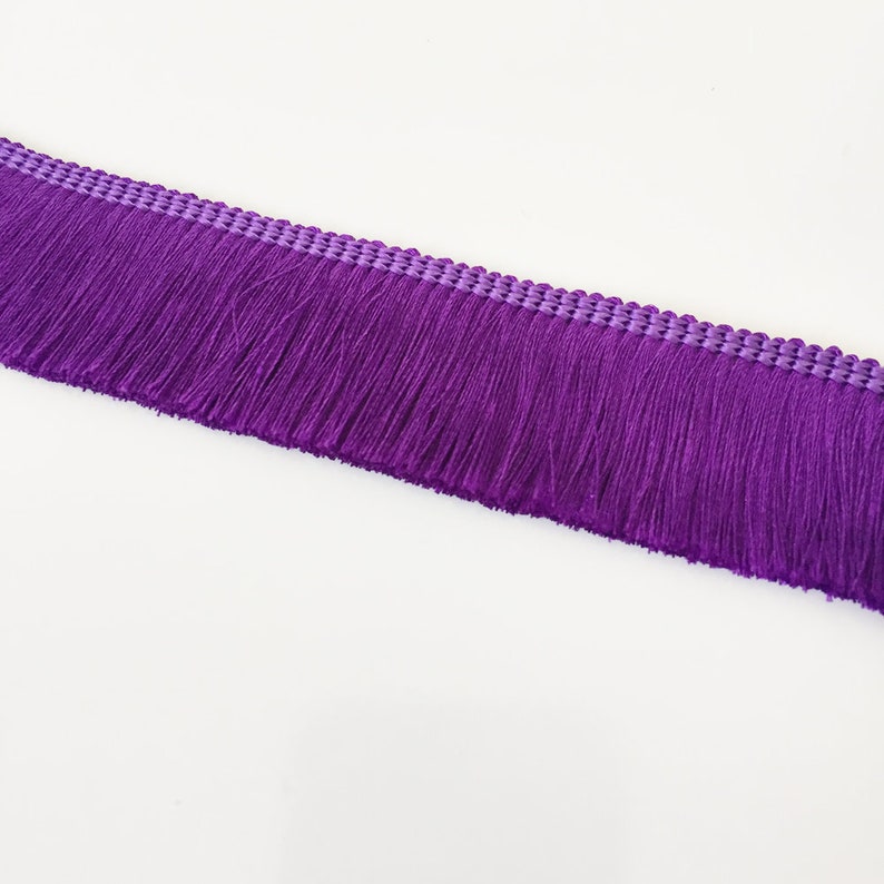 THICK SILKY Brush Fringe Tassel Trim Craft Upholstery Retro Etsy UK