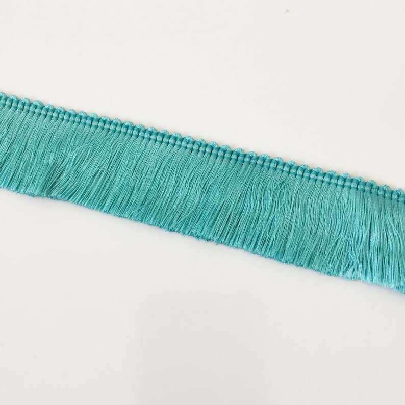 THICK SILKY Brush Fringe Tassel Trim Craft Upholstery Retro Etsy UK