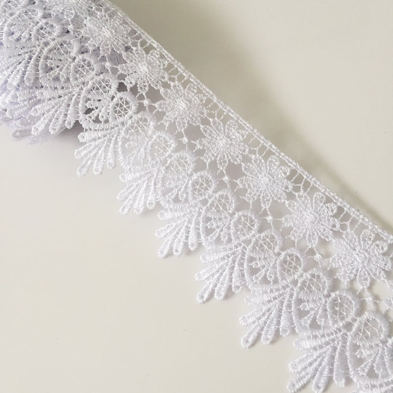 Guipure Venise Lace Trim Bridal Upholstery Boho Vintage Sewing - Etsy UK