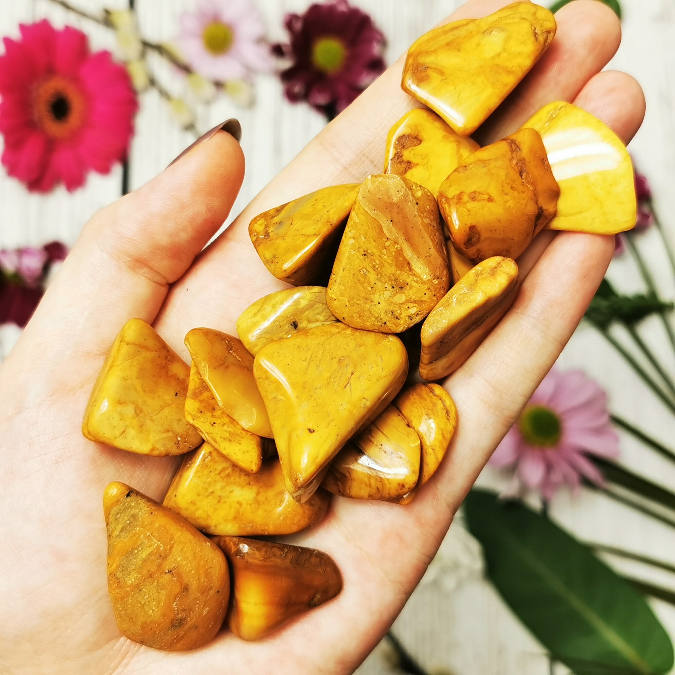 Yellow Jasper Crystals Jasper Crystal Healing Crystals Etsy UK