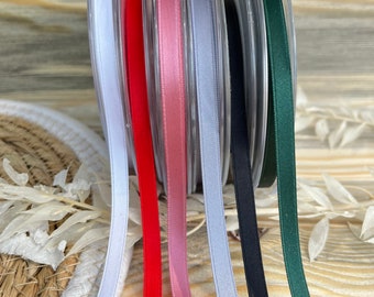 Decorative ribbon florist ribbon satin ribbon communion pink gray green black red white