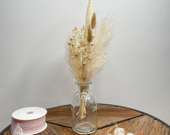 Dried flower bouquet, dried flower decoration | Bohemian | Nature | Cream | white