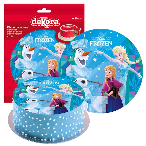Tortenaufleger Muffin Disney Frozen Eiskönigin Elsa und Anna Tortenbild 108 